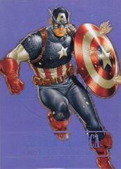Captain America [Amethyst] #M-6 Marvel 2022 Ultra Avengers Medallion Prices