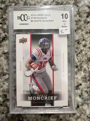 Donte Moncrief #9 Football Cards 2014 Upper Deck Star Rookies Prices