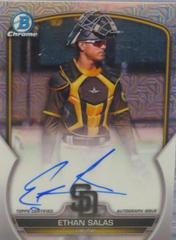 Ethan Salas #BCMA-ES Baseball Cards 2023 Bowman Chrome Prospect Mega Box Autographs Prices