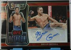 Brian Ortega [Red] Ufc Cards 2022 Panini Select UFC Octagon Action Signatures Prices