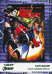 Kate Bishop [Green Foil] #FA-14 Marvel 2022 Ultra Avengers 1st Appearances Prices
