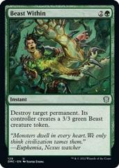 Beast Within #129 Magic Dominaria United Commander Prices