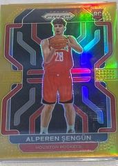 Alperen Sengun [Gold Prizm] #318 Basketball Cards 2021 Panini Prizm Prices