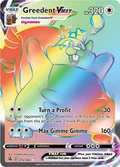 Greedent VMAX #272 Pokemon Fusion Strike Prices