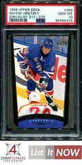 Wayne Gretzky [Checklist 211-270] Hockey Cards 1998 Upper Deck Prices