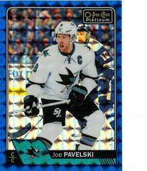 Joe Pavelski [Royal Blue Cubes] Hockey Cards 2016 O-Pee-Chee Platinum Prices