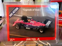 John Paul, Jr #26 Racing Cards 1992 Legends of Indy Prices