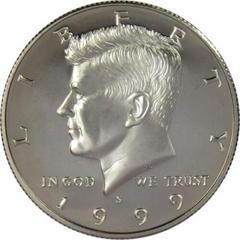 1999 S [CLAD PROOF] Coins Kennedy Half Dollar Prices