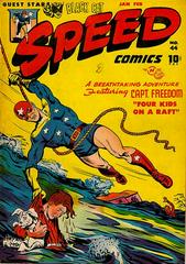 Speed Comics #44 (1947) Comic Books Speed Comics Prices