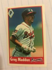 Greg Maddux #109 Baseball Cards 1995 Fleer Panini Stickers Prices