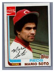 Mario Soto #20 Baseball Cards 1982 Coca Cola Prices