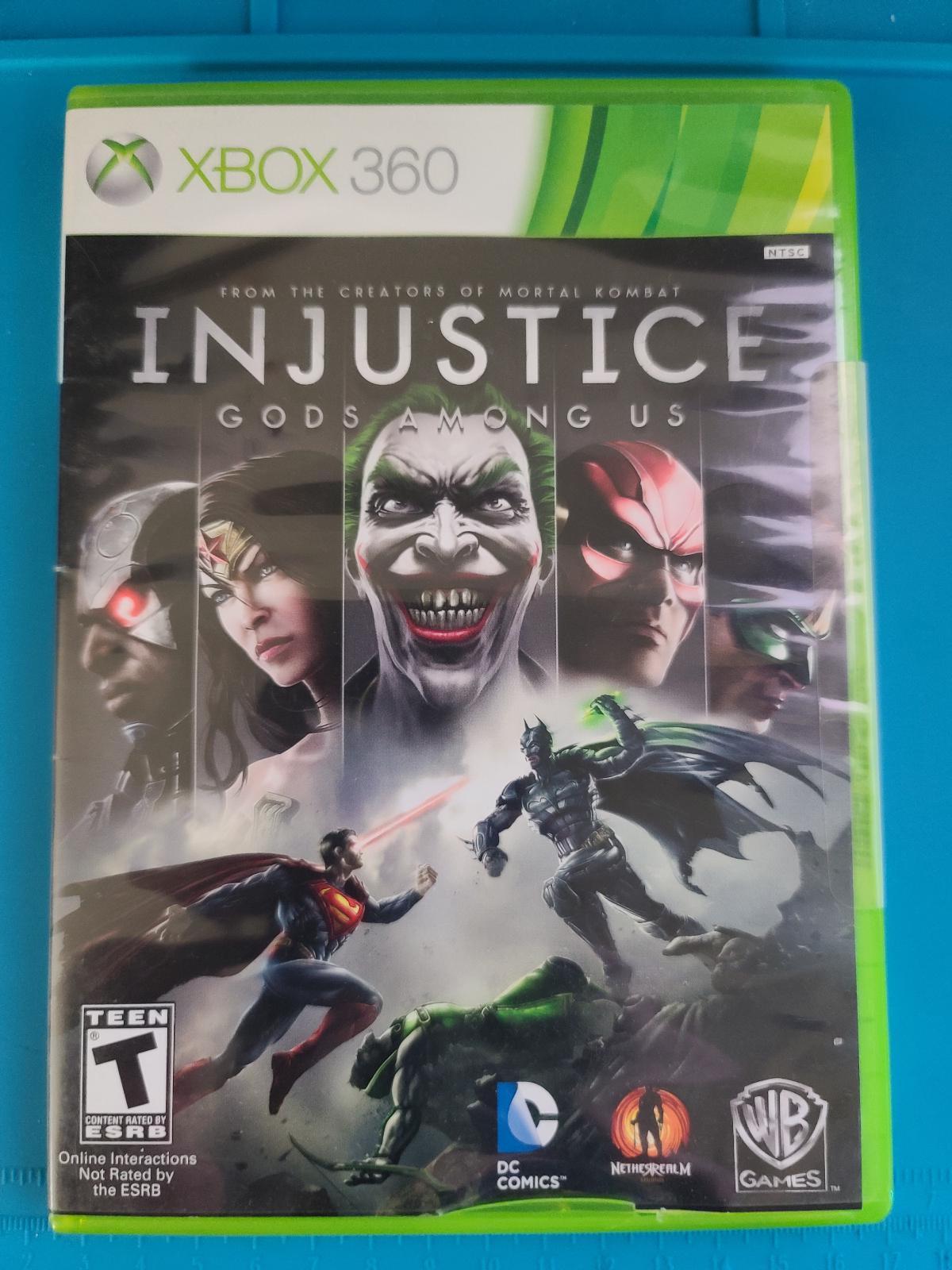 Injustice: Gods Among Us | Item, Box, and Manual | Xbox 360