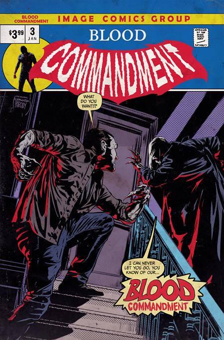 Blood Commandment [Kudranski Homage] #3 (2024) Comic Books Blood Commandment