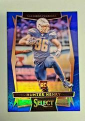 Hunter Henry [Blue Prizm] #4 Football Cards 2016 Panini Select Prices