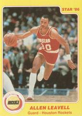 Allen Leavell Basketball Cards 1986 Star Prices