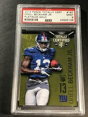 Odell Beckham Jr. [Platinum Gold] #187 Football Cards 2014 Panini Totally Certified Prices