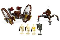 LEGO Set | Hailfire Droid & Spider Droid [Clone Wars White Box] LEGO Star Wars