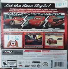 Back Cover | Cars Race-o-Rama [Wheel Bundle] Wii