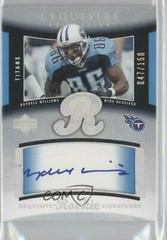 Roydell Williams [Autograph] Football Cards 2005 Upper Deck Exquisite Collection Prices