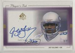 Joey Galloway [Purple] #JG-A Football Cards 1999 SP Authentic Player's Ink Prices