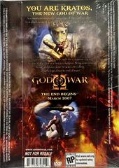 Rear | God of War II: The Colossus Battle Playstation 2