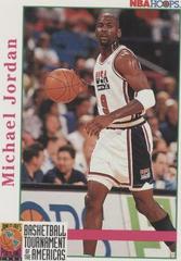 Michael Jordan USA #341 Basketball Cards 1992 Hoops Prices