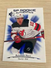 Alexander Holtz [Blue] #128 Hockey Cards 2021 SP Prices