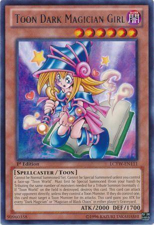 Toon Dark Magician Girl [1st Edition] LCYW-EN111 YuGiOh Legendary Collection 3: Yugi's World Mega Pack