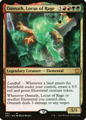 Omnath, Locus of Rage #97 Magic Zendikar Rising Commander Prices