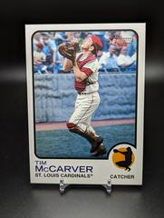Tim McCarver Baseball Cards 2022 Topps Heritage Oversized 1973 Boxtopper Prices