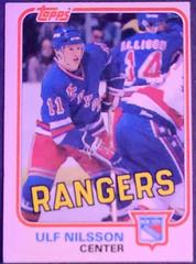 Ulf Nilsson [East] Hockey Cards 1981 Topps Prices