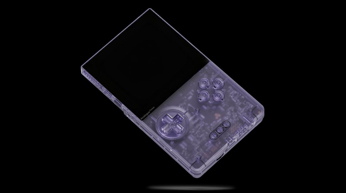 Analogue Pocket [Transparent Purple] GameBoy