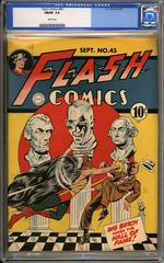 Flash Comics #45 (1943) Comic Books Flash Comics Prices