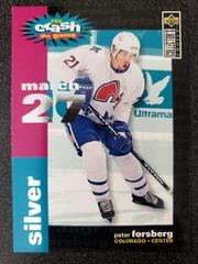 Peter Forsberg [March 27] #C20a Hockey Cards 1995 Collector's Choice You Crash the Game Prices