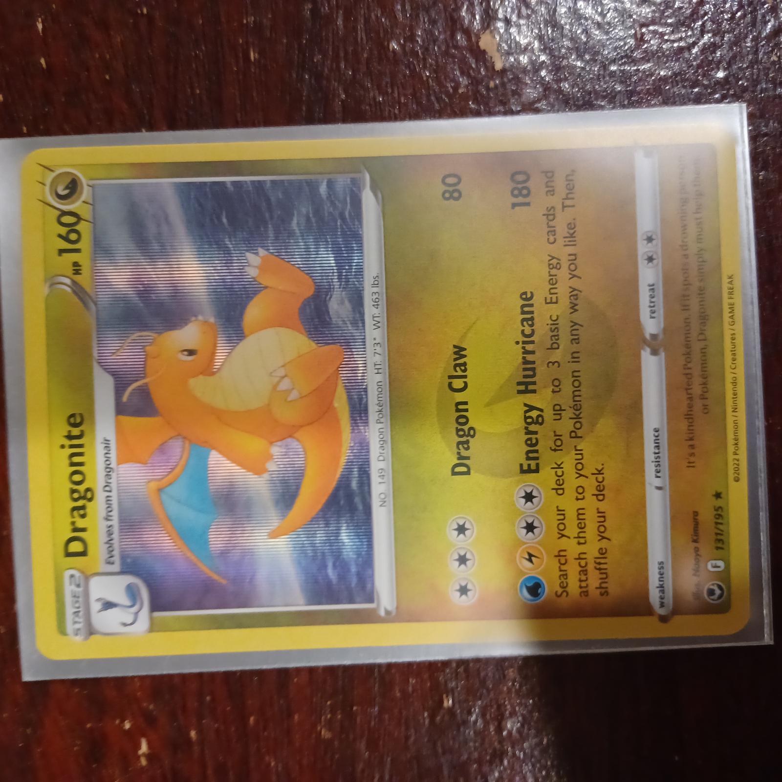 Dragonite [Holo] Ungraded Pokemon Silver Tempest