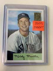1954 Bowman Reprint #4 Baseball Cards 1996 Topps Mantle Reprint Prices