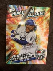 Mookie Betts Baseball Cards 2024 Topps Home Run Challenge Prices