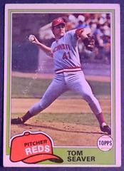 Tom Seaver Baseball Cards 1981 Topps Prices
