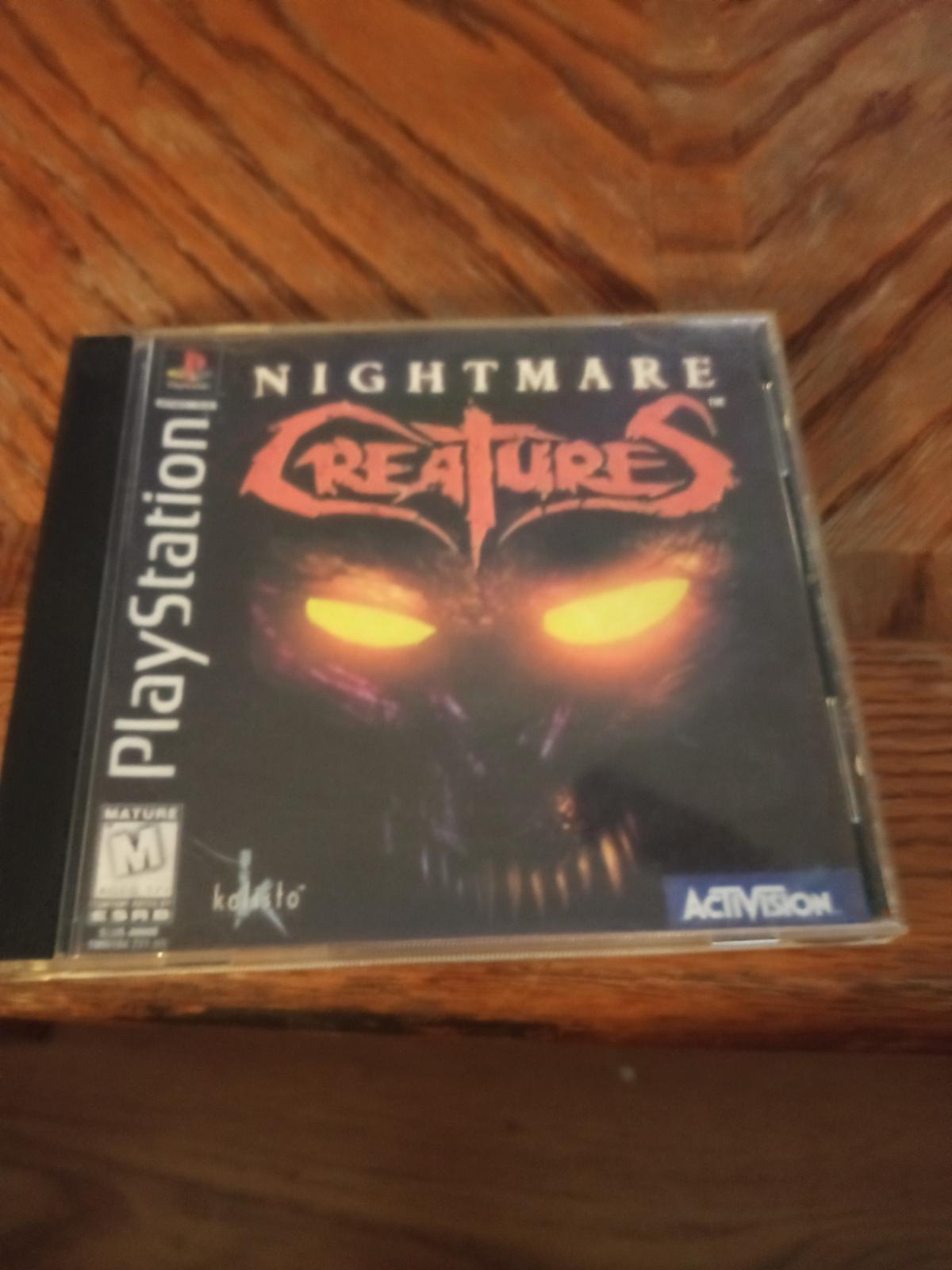 Nightmare Creatures | Item only | Playstation