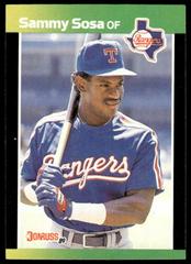 Sammy Sosa Baseball Cards 1989 Donruss Baseball's Best Prices