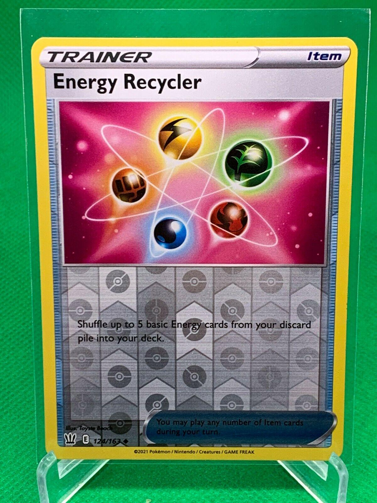 Energy Recycler [Reverse Holo] #124 Pokemon Battle Styles