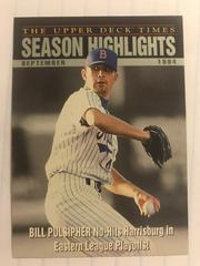 Bill Pulsipher Baseball Cards 1994 Upper Deck Season Highlights Prices