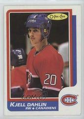 Kjell Dahlin #15 Hockey Cards 1986 O-Pee-Chee Prices