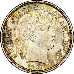 1906 Coins Barber Dime Prices