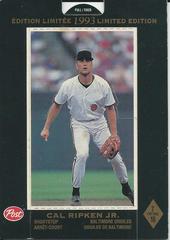 Cal Ripken Jr #7 Baseball Cards 1993 Post Canada Limited Edition Prices