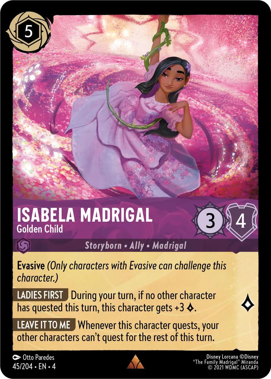 Isabela Madrigal - Golden Child [Foil] #45 Lorcana Ursula's Return