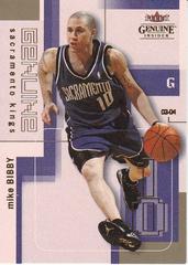 Mike Bibby #6 Basketball Cards 2003 Fleer Genuine Insider Prices