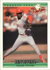 Ben Rivera #104 Baseball Cards 1992 Panini Donruss Rookies Prices
