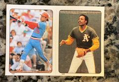 Tom Herr, Ray Burris Baseball Cards 1985 Topps Stickers Prices