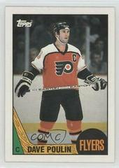 Dave Poulin Hockey Cards 1987 Topps Prices